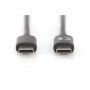 Digitus | USB-C cable | Male | 24 pin USB-C | Male | Black | 24 pin USB-C | 1.8 m - 3